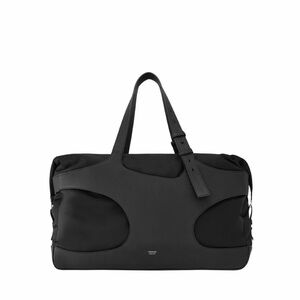 Salvatore Ferragamo Black Duffel Bag